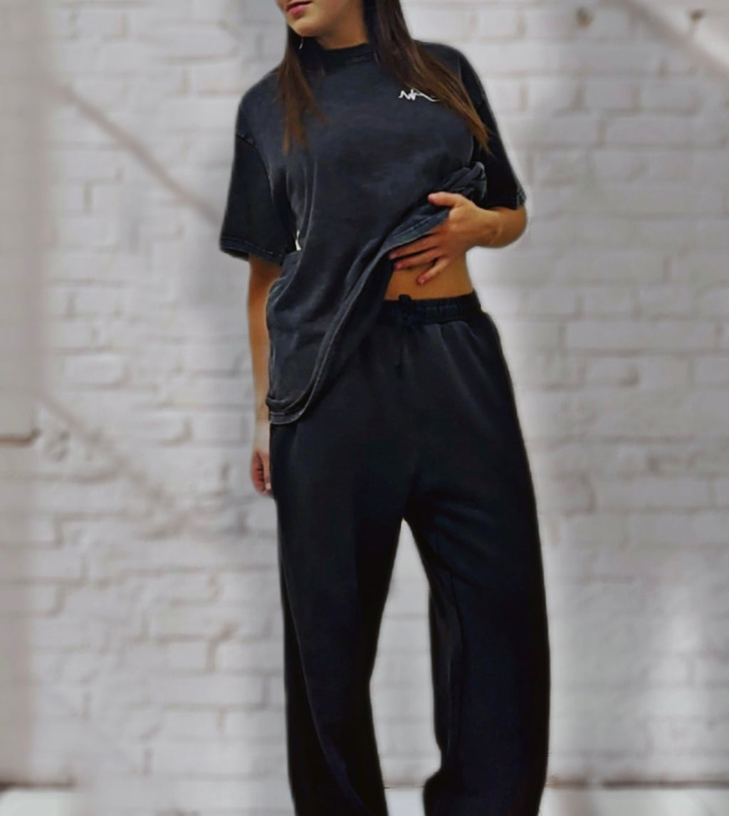 Vintage Washed Cotton Sweatpants